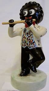 Artware Collectables Large Golly Musician Flute Player - Limited Edition - SOLD