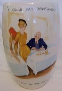 Artware Collectables Tony Cartlidge Tall Vase - Saucy Seaside No. 5 - 1/1 - SOLD