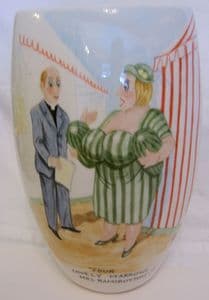 Artware Collectables Tony Cartlidge Tall Vase - Saucy Seaside No.4 - SOLD