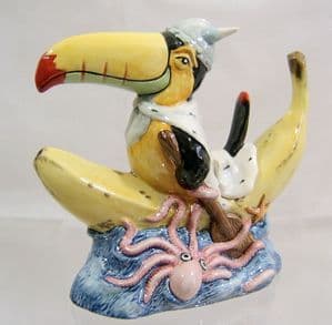 Artware Collectables Toucan Kill Bill - Novelty Banana Teapot - NEW PRICE & NEW STOCK - SOLD