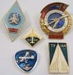 Aviation Button & Pin Badges - Soviet/Russian
