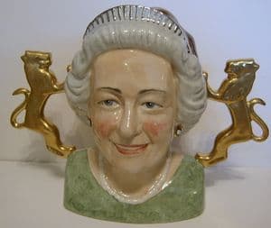 Bairstow Manor - The Queen's Diamond Jubilee Two-Sided Jug - SOLD