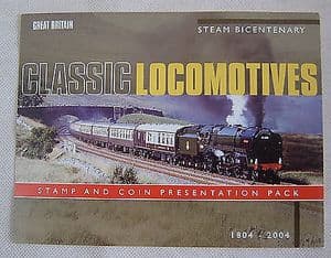 British First Day - 200 Anniv First Journey by Steam Loco 1804 - Issued 2004