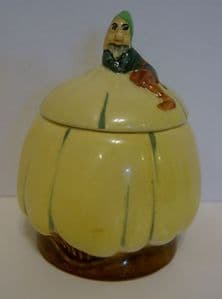 Burleigh Ware Pixie Preserve Pot - 1930s - SOLD