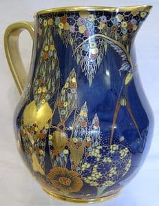 Carlton Ware Fantasia Art Deco Enamelled Large Jug/Pitcher - 1930s - SOLD