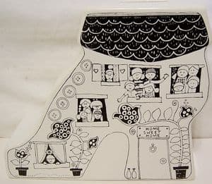Carlton Ware Flat Back Old Mother Hubbard Money Box - 1970s - SOLD