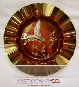 Carlton Ware - Flying Duck Ashtray - Rouge Ground - 1930s - SOLD