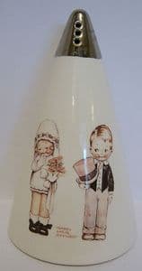Carlton Ware Mabel Lucy Attwell Silver Top Large Sugar Sifter - Studio Trial