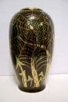 Carlton Ware Marie Graves Black Vase - SOLD