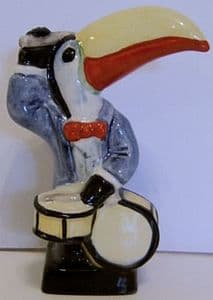 Carlton Ware Toucan The Drummer - Blue Jacket - SOLD