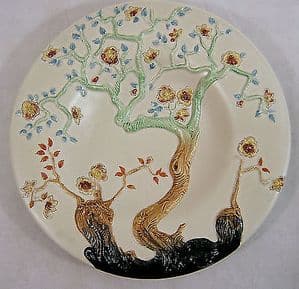 Clarice Cliff Art Deco 'Indian Tree' Large Circular Charger - 1930s - SOLD