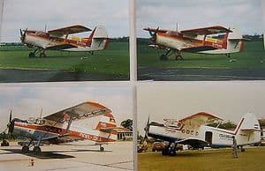 Colour Photos  Antonov AN-2, D-FKMA, DDR-SA, HA-MKF,LY-ASA,HA-ABP -