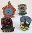 General Assorted Pin Badges