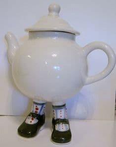 Lustre Pottery Walking Ware 2007 Studio Teapot 2  - SOLD