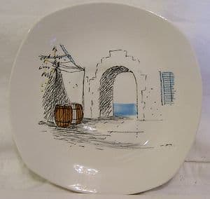 Midwinter 'Cannes' 5.5 inch Saucers - 1960s - SOLD