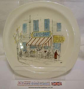 Midwinter 'Riviera' 6.25 inch Plate - 1950s - 6 available