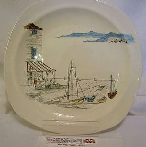 Midwinter 'Riviera' 7.75 inch Plate - 1950s - SOLD