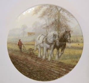 Royal Doulton Collection - His Hand to the Plough