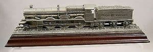Royal Hampshire Solid Pewter Locomotive 'The King George' - boxed - SOLD