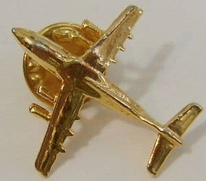 Russian Button Badge - Ilyushin IL-76 - Golden Lapel Badge