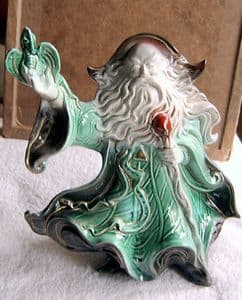 Staffordshaie Cream Ware - The Wizard - Signed - SOLD