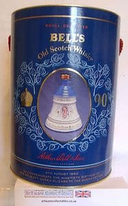 Wade Bell's Whisky - 90th Birthday Commem Queen Mother 4 Aug 1990 - Unopened