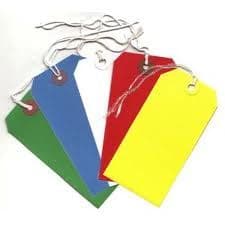 Coloured luggage tags clearance